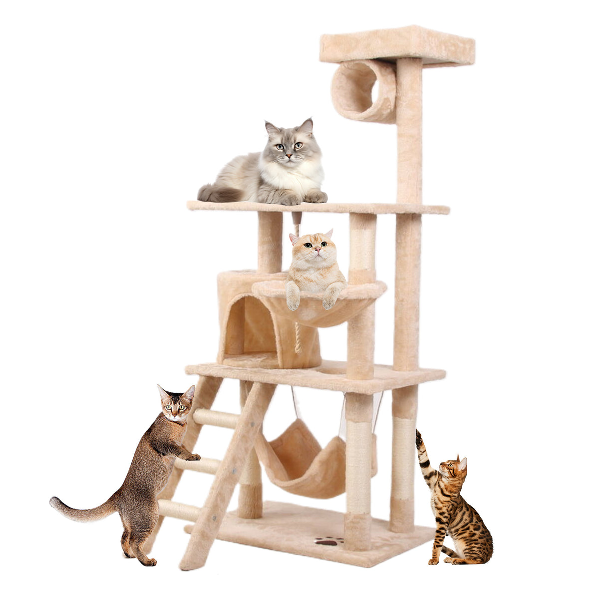 Ultimate Cat Climbing Frame Tower – Multi-Level Adventure & Cozy Perch